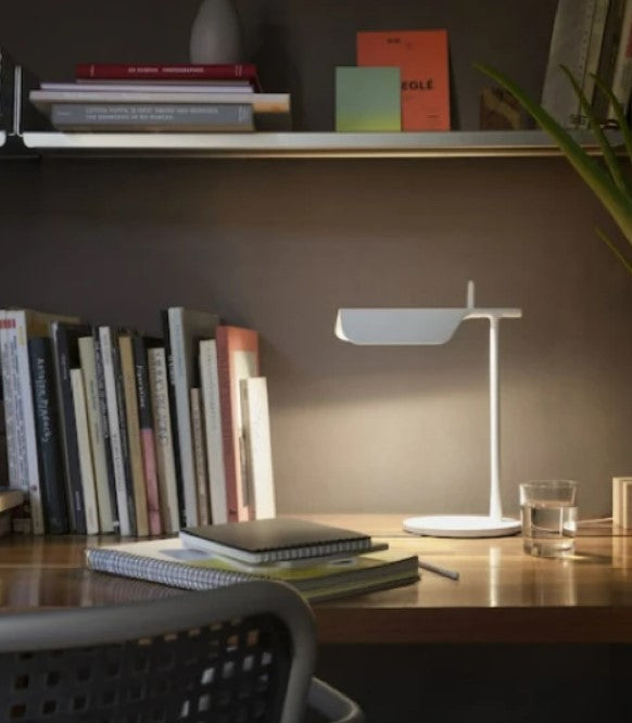 Shelter Table Lamp White