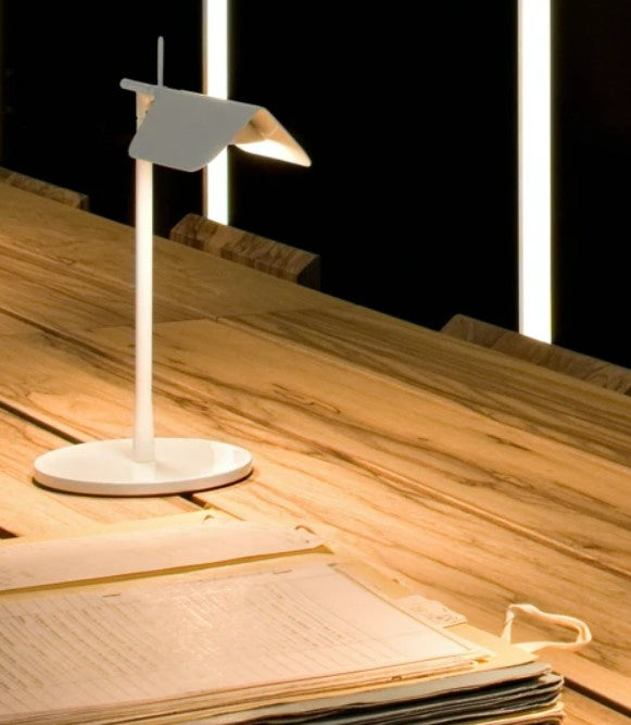 Shelter Table Lamp White