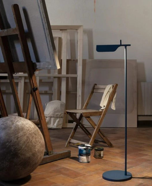 Shelter Floor Lamp Black