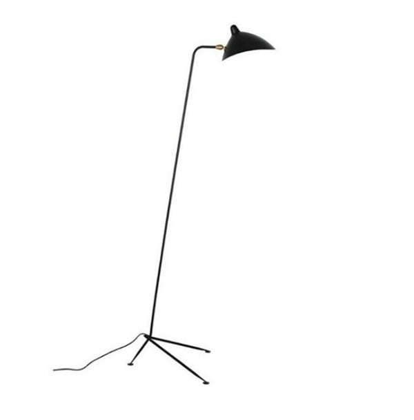 Praying Mantis Single Floor Lamp Black