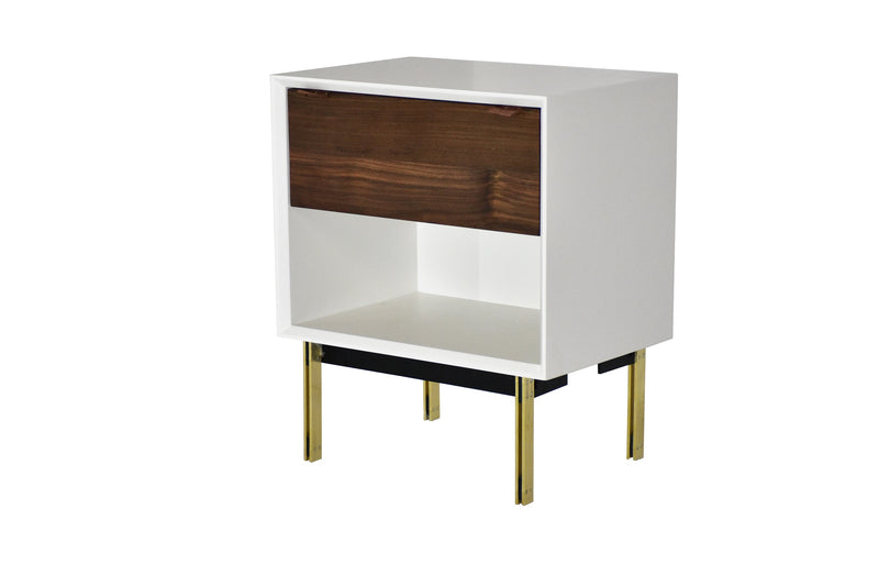 Bed Cabinet White