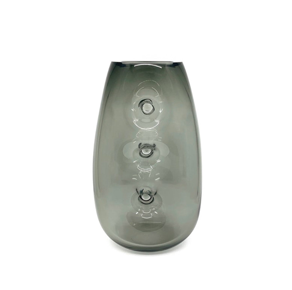 Button Vase Black