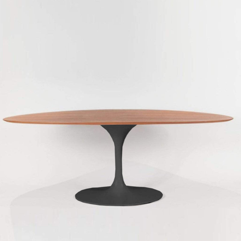 Lucia A Walnut Aluminum base