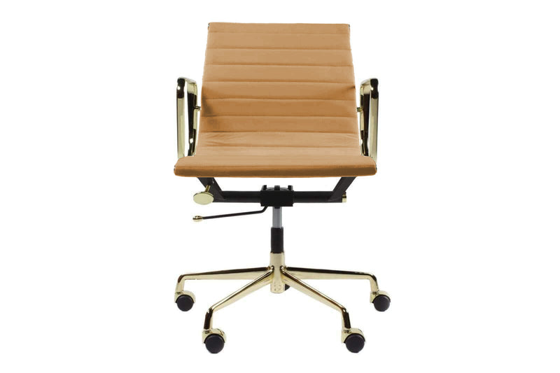 Office Chair Coated Gold