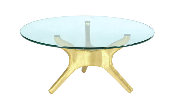 OKTO B Coffee Table Brass