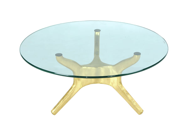 OKTO B Coffee Table Brass