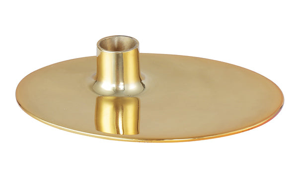 Oval Bronze Candle Holder