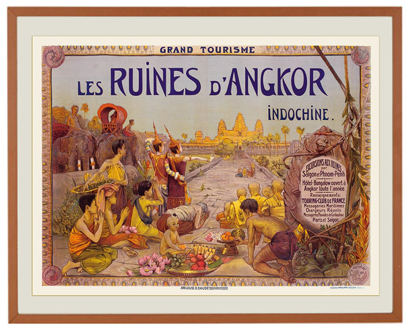 Poster Les Ruines d'Angkor