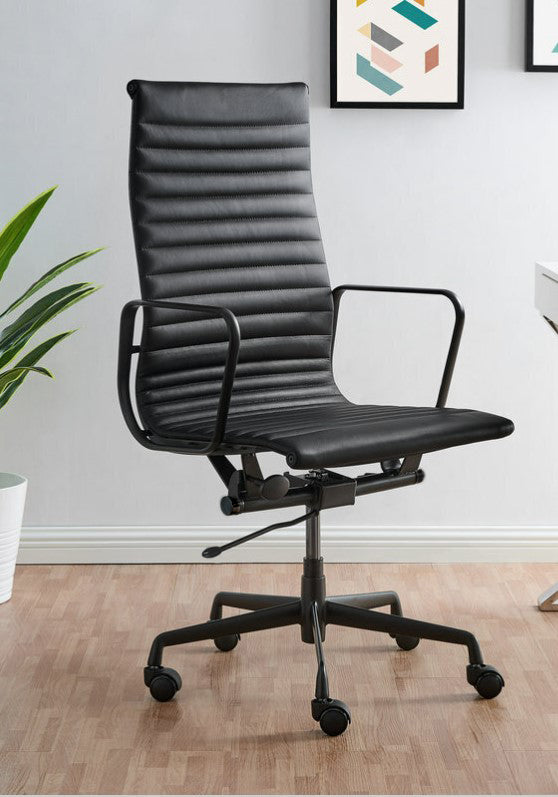 Office Chair HB Coated Matte Black