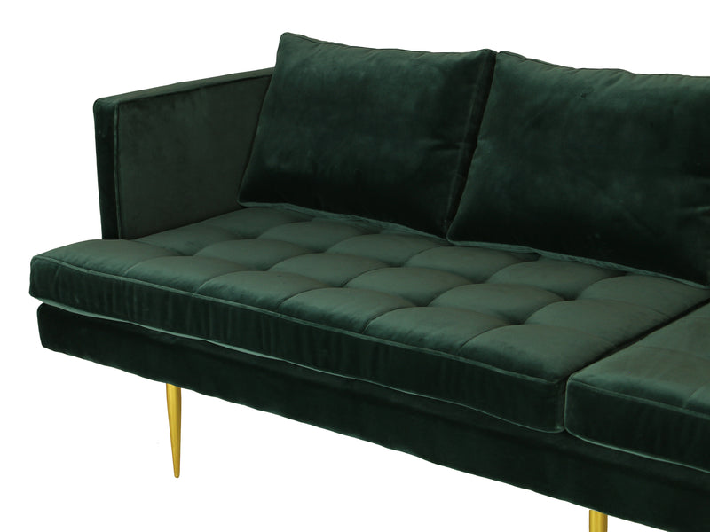 SIENA Long Velvet Teal