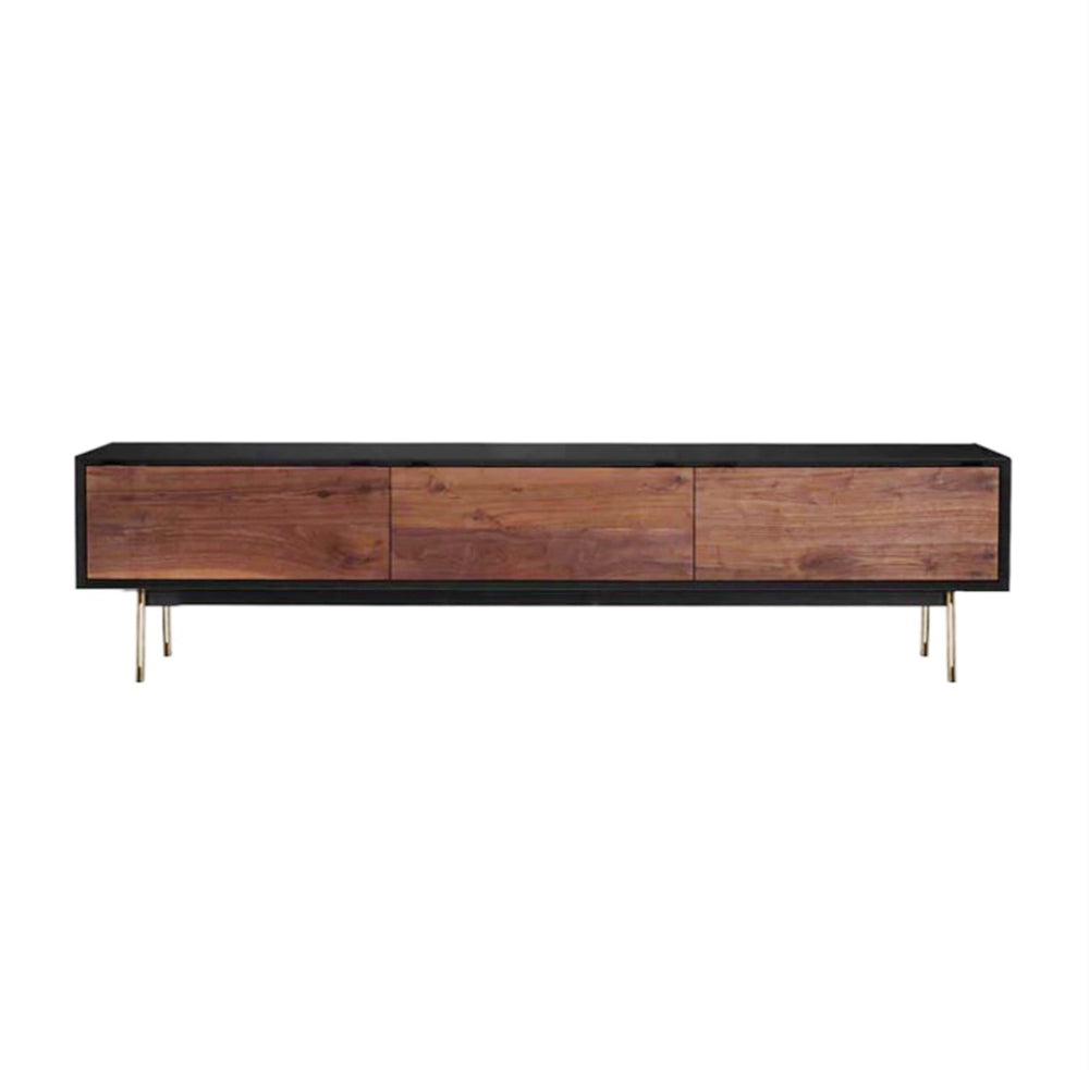 TV3 Lacquered frame walnut