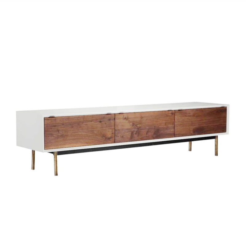 TV3 Lacquered frame walnut